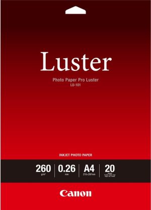 Canon Canon LU-101 A 4 Photo Paper Pro Luster 260 g, 20 vel
