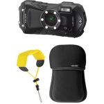 Ricoh Ricoh WG-80 Black KIT + Floating Strap + Neoprene Case