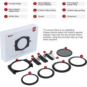 Kase Kase K100-X Holder Kit K9