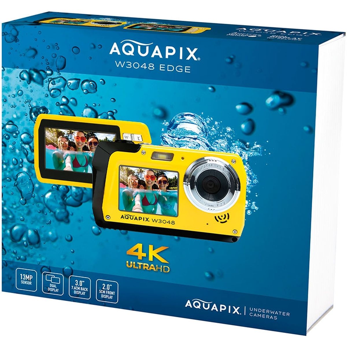 Aquapix Aquapix W3048 onderwater compactcamera geel