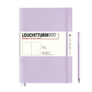 Leuchtturm Leuchtturm Lilac, Softcover, Composition (B5), 123 p., plain