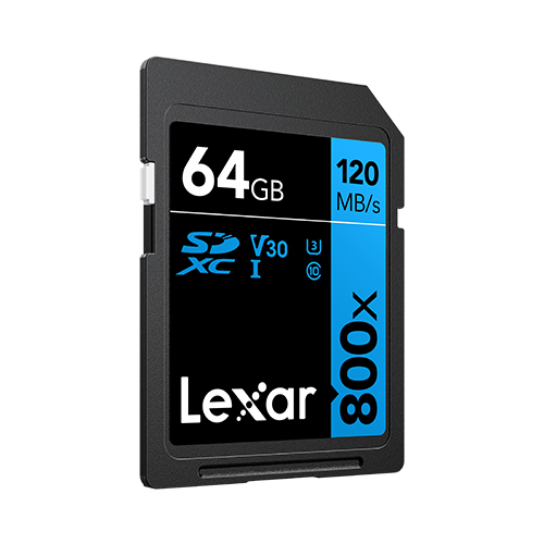 Lexar Lexar SDXC Blue Series UHS-I 800x 64GB V30 - Image 2