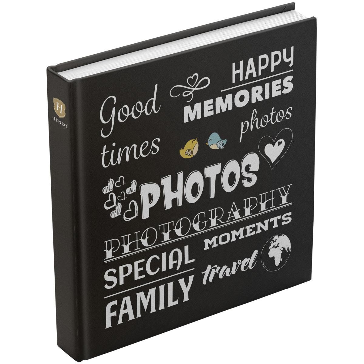 Henzo Henzo albumwording zwart