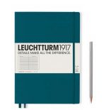 Leuchtturm Leuchtturm Pacific Green, Softcover, Composition (B5), 123 p., ruled