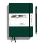 Leuchtturm Leuchtturm Forest Green, Medium (A5), 251 p., plain