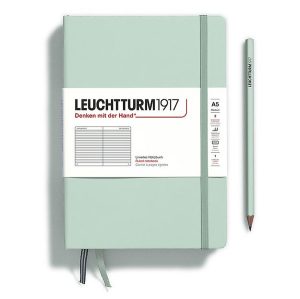 Leuchtturm Leuchtturm Mint Green, Medium (A5), 251 p., ruled