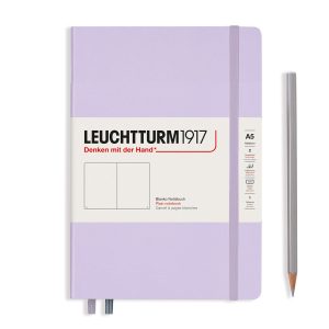 Leuchtturm Leuchtturm Lilac, Medium (A5), 251 p., plain