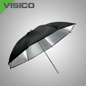 Visico Visico Dual-Duty Paraplu UB-006S Zwart/zilver 90cm