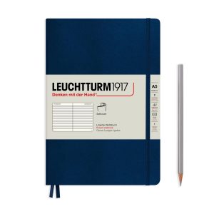 Leuchtturm Leuchtturm Navy, Medium (A5), 251 p., ruled