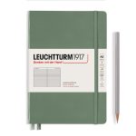 Leuchtturm Leuchtturm Olive, Medium (A5), 251 p., ruled