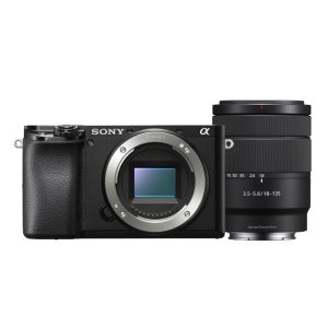 Sony Sony Alpha A6100 systeemcamera Zwart + 18-135mm f/3.5-5.6