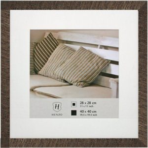Henzo Henzo Driftwood 40x40 Frame donkerbruin