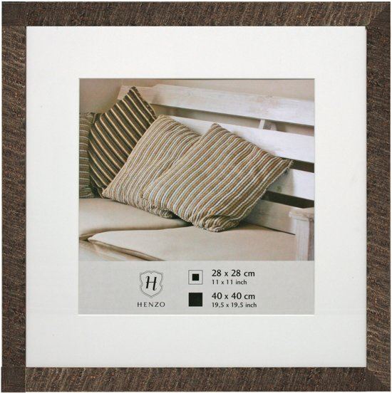 Henzo Henzo Driftwood 40x40 Frame donkerbruin