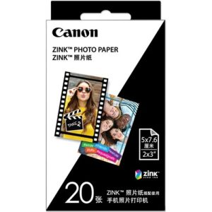 Canon Canon zink paper zp-2030 20 sheets exp hb