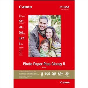 Canon Canon PP-201 A 3+ 20 vel 265 g Photo Paper Plus Glossy II