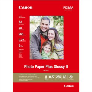 Canon Canon PP-201 A 3 20 vel    265 g Photo Paper Plus Glossy II