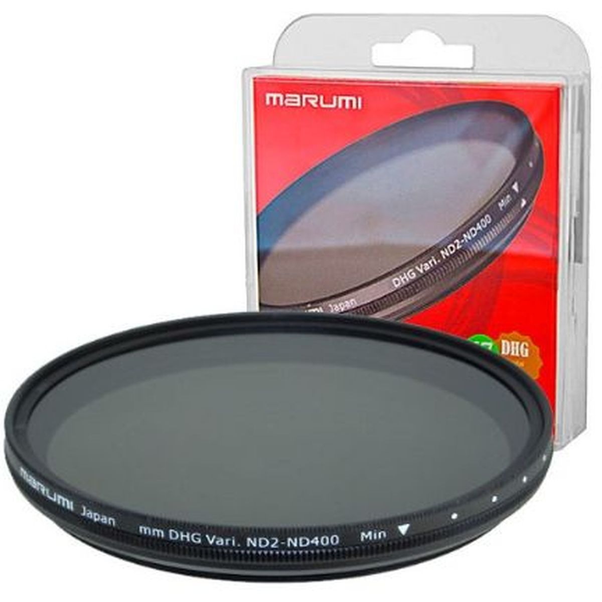 Marumi Marumi Grijs Variabel Filter DHG ND2-ND400 62 mm