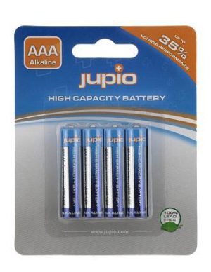 Jupio Jupio Alkaline Batteries AAA LR3 4 pcs IC-10 OC-240