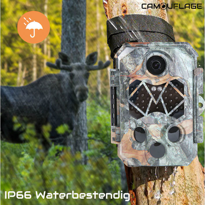Camouflage Camouflage EZ2 Wildcamera - Nachtzicht - 32MP Camera - 4k Video - Met 32GB SD-kaart - 3 sensoren - Image 2