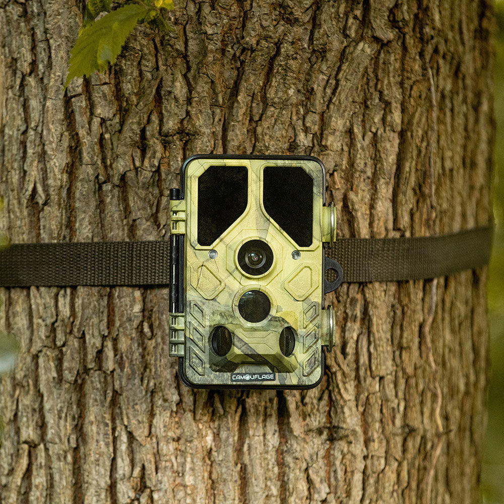 Camouflage Camouflage EZ45 Wildcamera - Wildcamera Met Nachtzicht - Met WIFI - Tuin Observatie - 24MP - Image 2