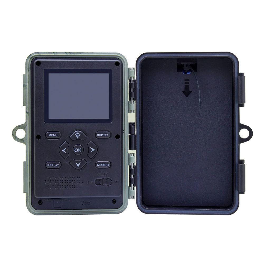 Camouflage Camouflage EZ45 Wildcamera - Wildcamera Met Nachtzicht - Met WIFI - Tuin Observatie - 24MP - Image 3