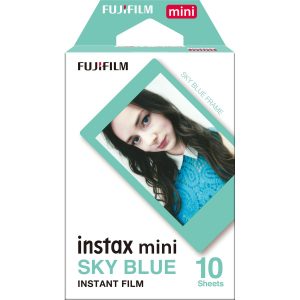 Fuji Fujifilm instax mini film blauw frame