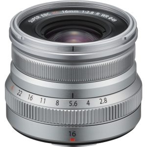 Fujifilm Fujifilm FUJINON XF 16mmF2.8 R WR MILC Groothoeklens Zilver