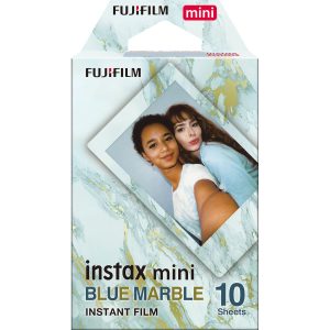 Fuji Fujifilm instax mini film blue marble
