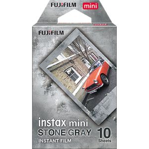Fuji Fujifilm Instax Mini Film Stone Grey 1x10