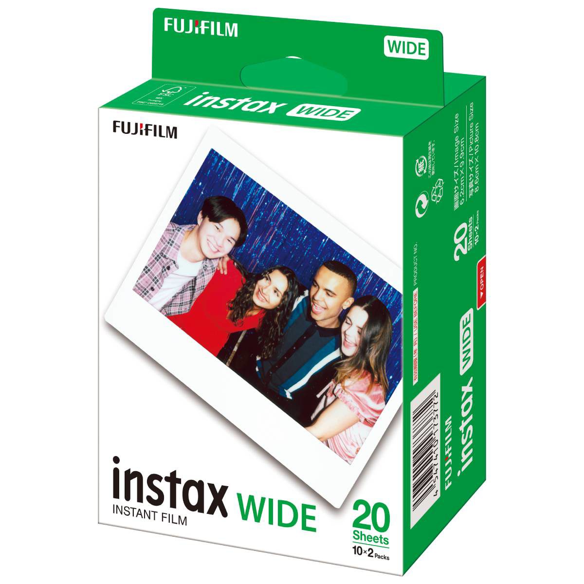 Fuji Fujifilm Instax Wide Film DUO-pack