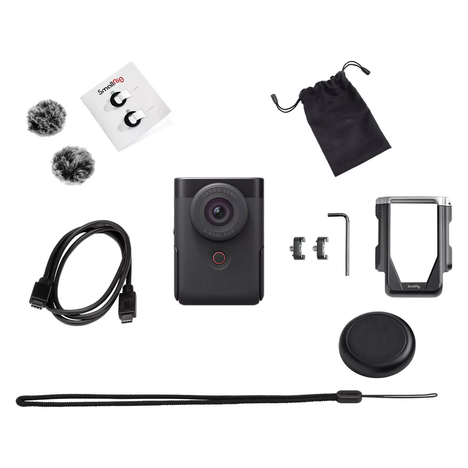 Canon Canon Powershot V10 Black Advanced Vlogging Kit