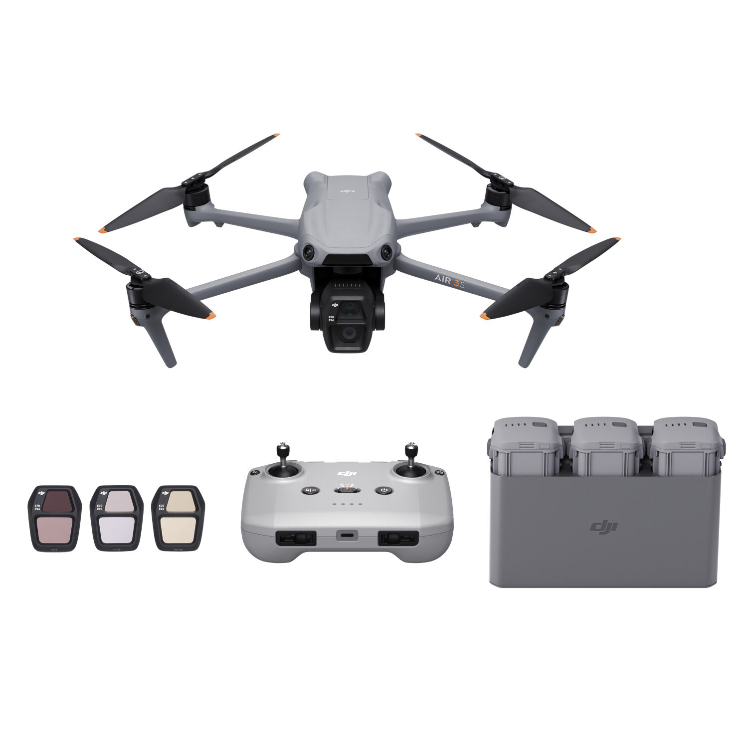 DJI DJI Air 3S Fly More Combo - Including DJI RC-N3 Remote Controller
