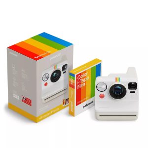 Polaroid Polaroid Now Gen 3 Pebble White + Colour Film Bundle (8 Photo's)