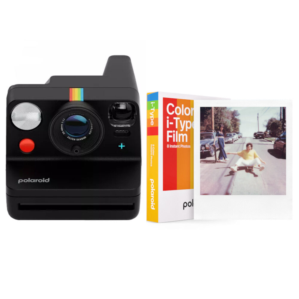 Polaroid Polaroid Now+ Gen 3 Black + Colour Film Bundle (8 Photos)