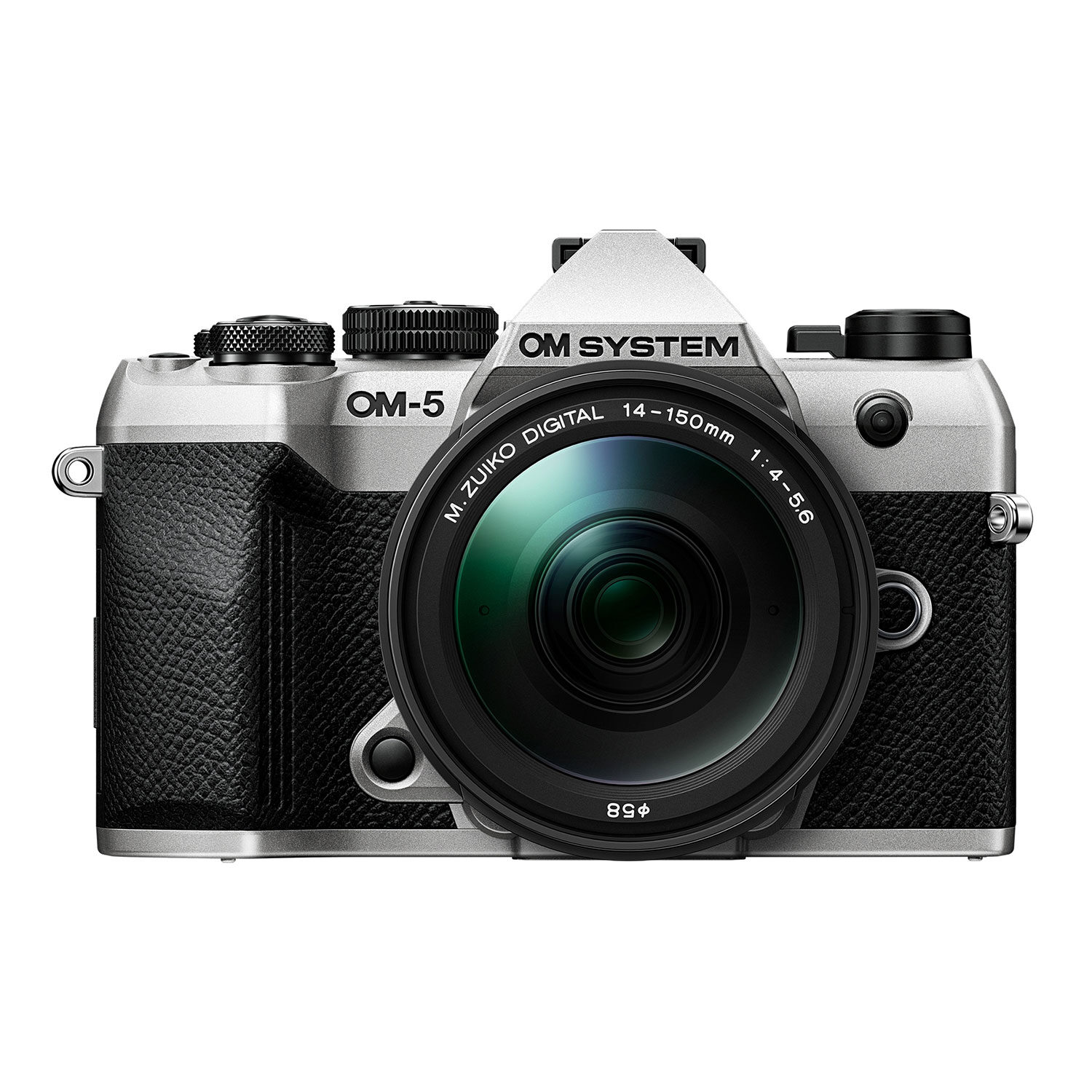 OM SYSTEM OM-SYSTEM OM-5MII+ 14-150 f/4.0-5.6 II Kit Silver