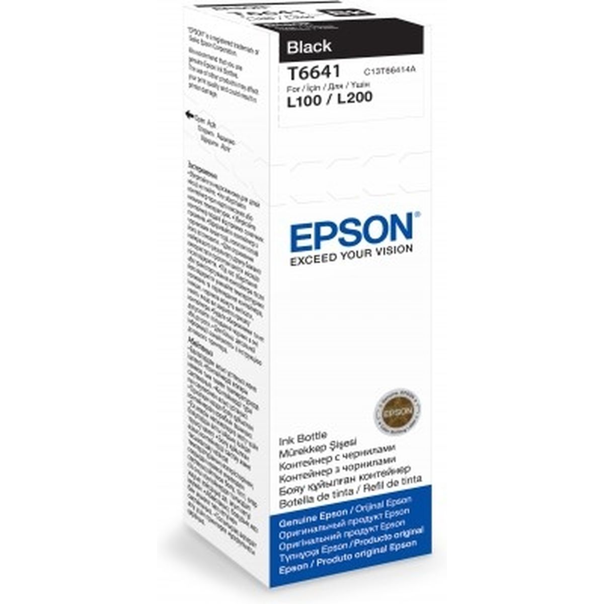 Epson Epson T6641 BLACK INK BOTTLE 70ML C13T66414A