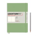 Leuchtturm Leuchtturm Sage, Softcover, Composition (B5), 123 p., plain