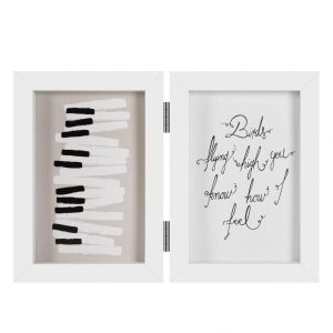 Henzo Henzo Piano Photoframe 2x 13X18 Wit