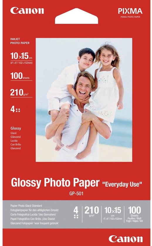 Canon Canon GP-501 10x15, glans 200 g, 100 vel