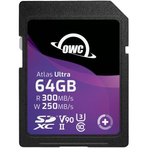 OWC OWC Atlas S Ultra (64GB) SDHC UHS-II V90 Media Card