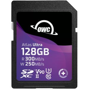 OWC OWC Atlas S Ultra (128GB) SDHC UHS-II V90 Media Card