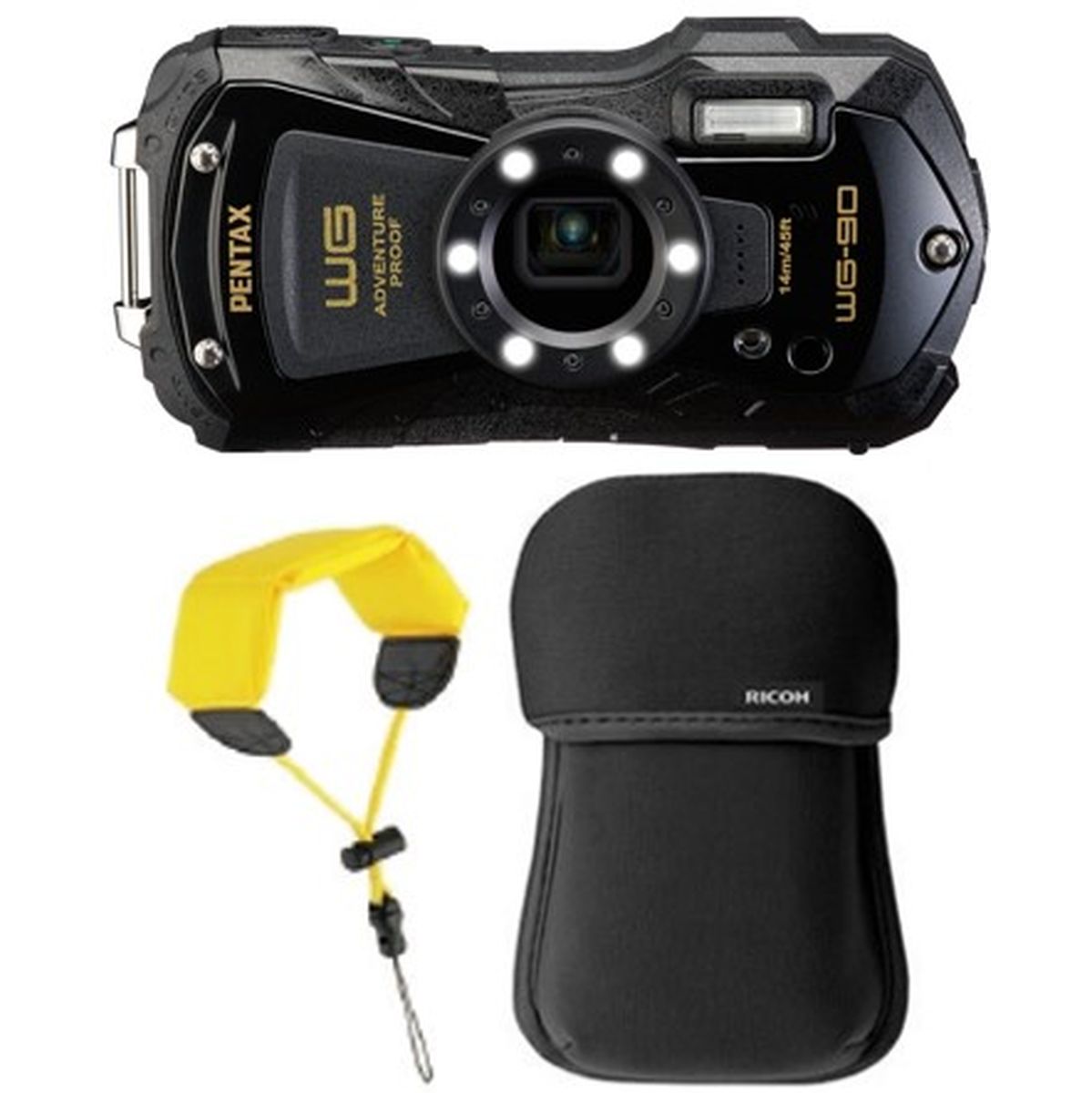 Pentax Pentax WG-90 zwart Kit