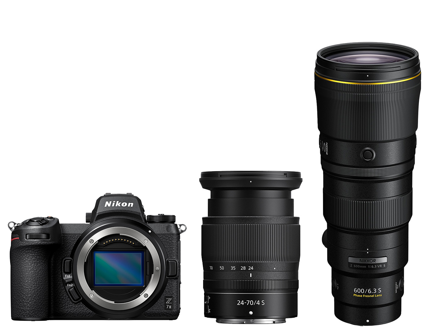 Nikon Nikon Z7II Lens Kit (w/24-70 f4 S)+NIKKOR Z 600mm f/6.3 VR S