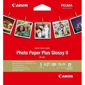 Canon Canon PP-201 13x13 cm 20 vel Photo Paper Plus Glossy II 265 g