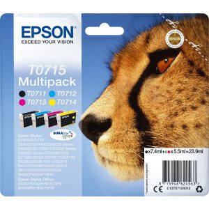 Epson Epson T0715 Multipack BCYM Durabrite Ultra RF-AM T07154022