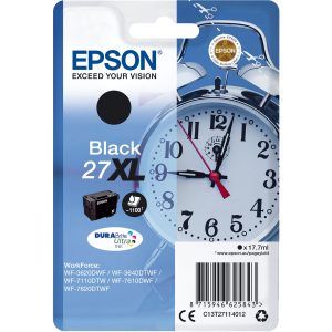 Epson Epson 27XL inktcartridge zwart high capacity 17.7ml 1.100 pa