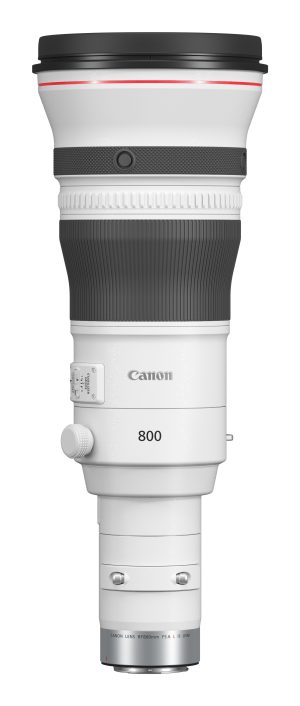 Canon Canon RF 800mm F5.6 L IS USM MILC Super telelens Zwart, Wit