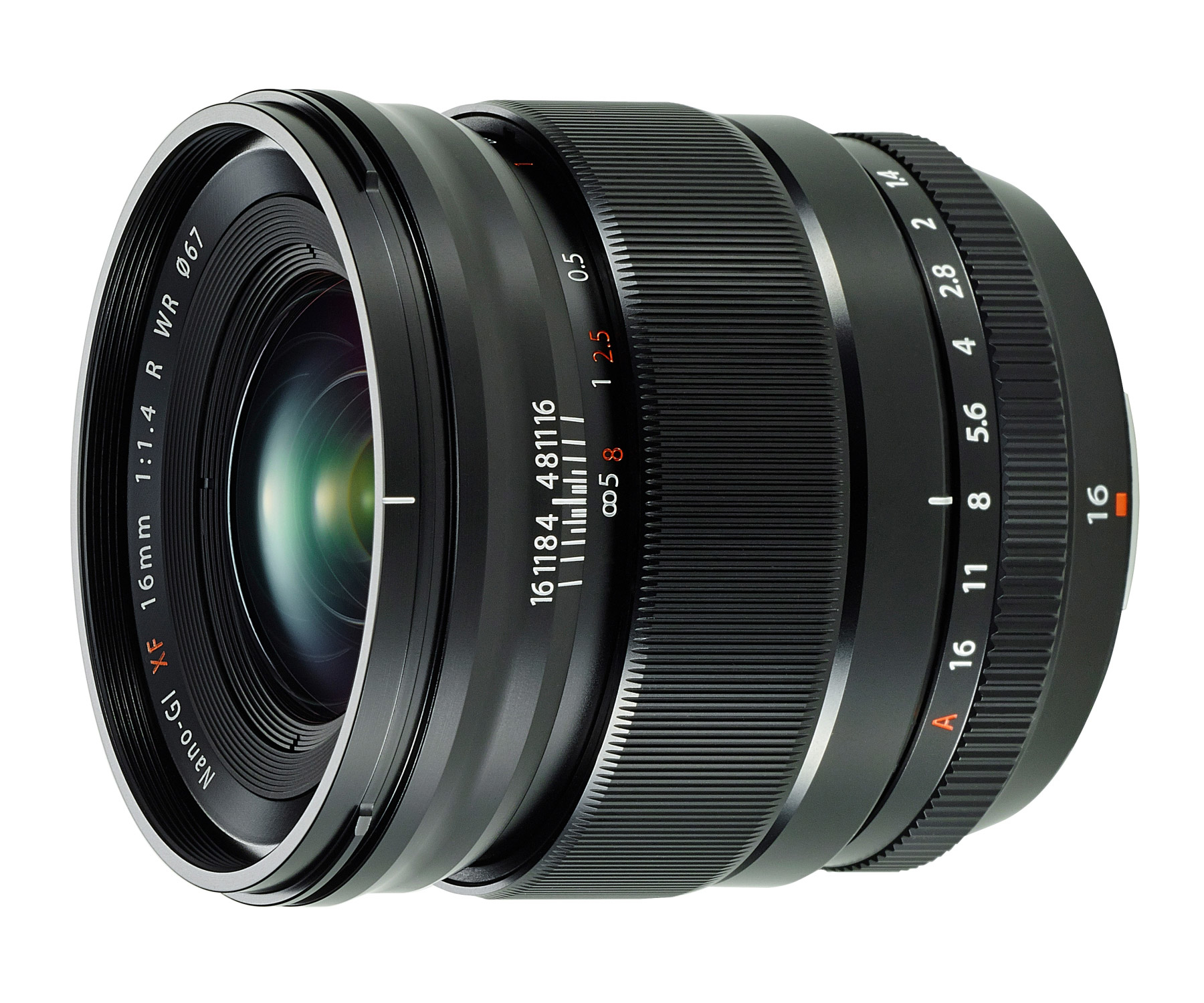 Fujifilm Fujifilm XF 16mm F/1.4 R WR SLR Groothoeklens Zwart