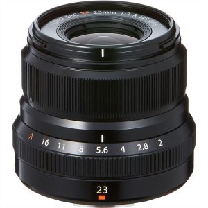 Fujifilm Fujifilm FUJINON XF 23mm F2.0 R WR Zwart