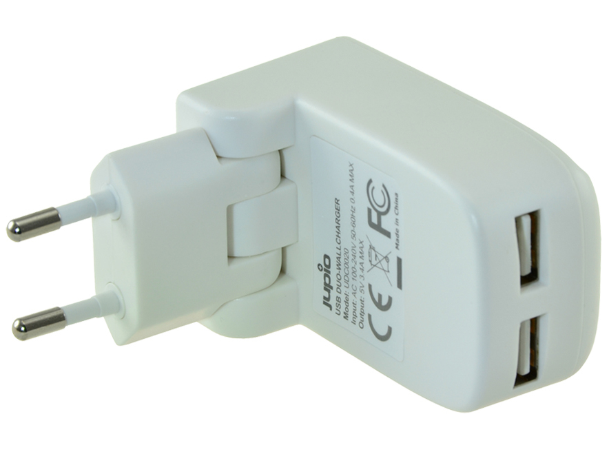 Jupio Jupio UDC0020 oplader voor mobiele apparatuur Smartphone, Tablet Wit AC Binnen